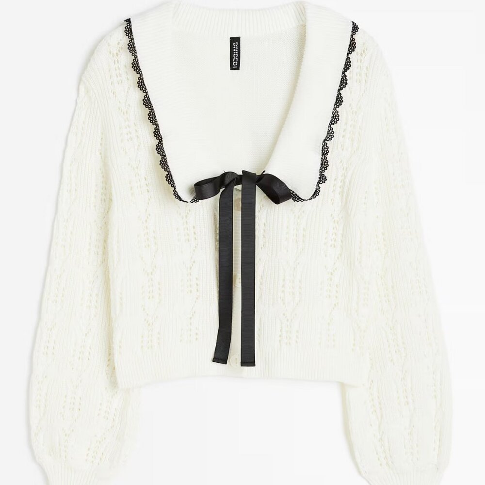 NWOT H&M crop cardigan